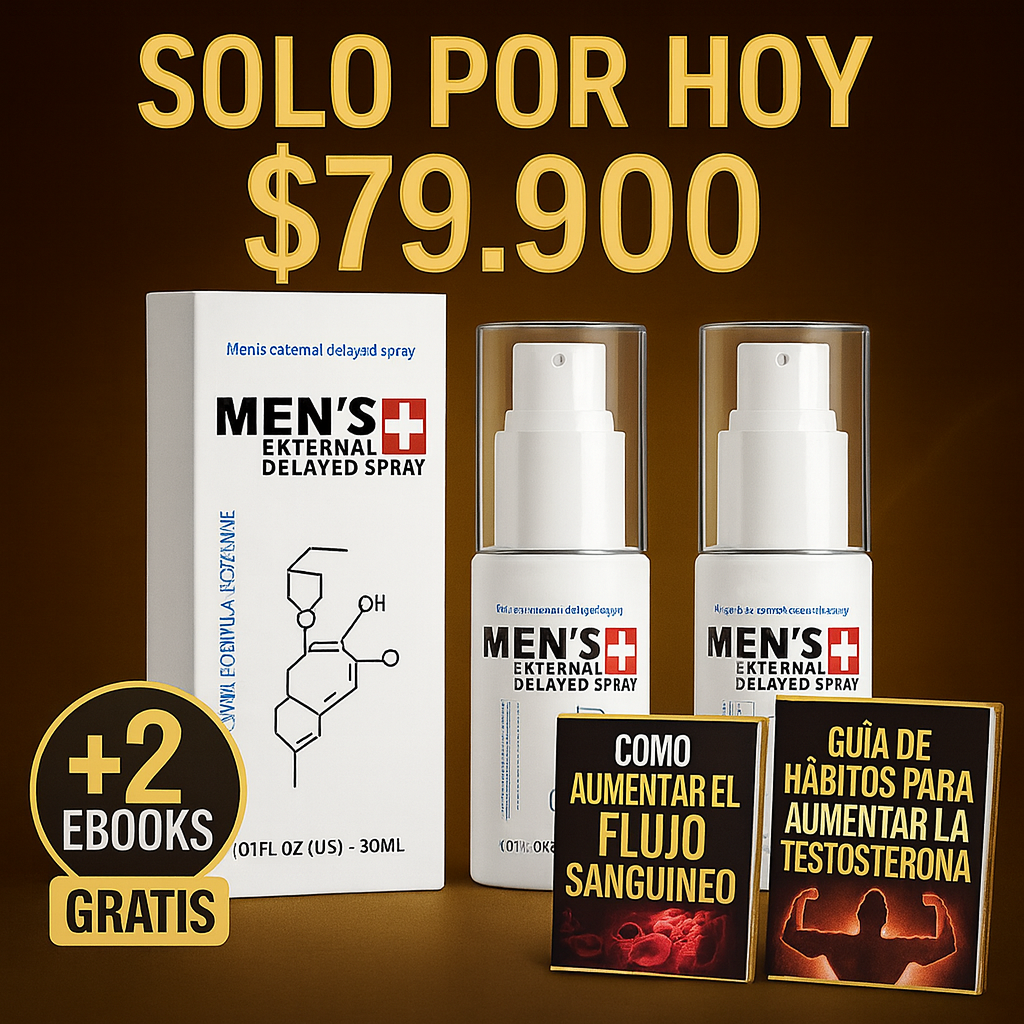 Duronix™️ – Spray Retardante Masculino para Máximo Control, Placer y Confianza ✅